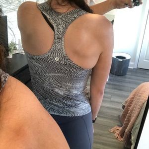 Lulu lemon print tank top